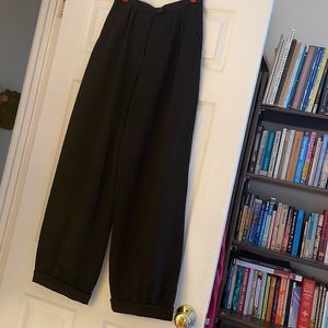 Vintage wool wide-leg trousers - Sonia Rykiel / Henri Bendel